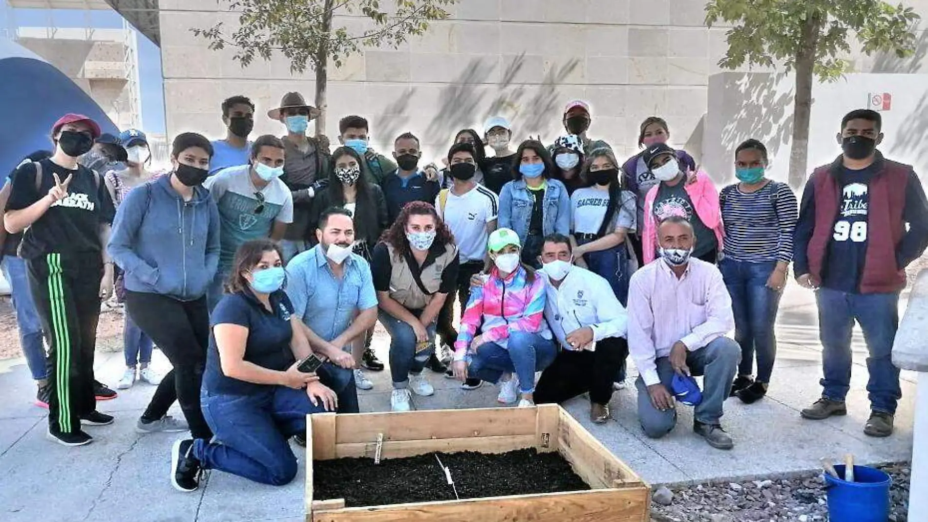 SSMA capacita en huertos a jovenes